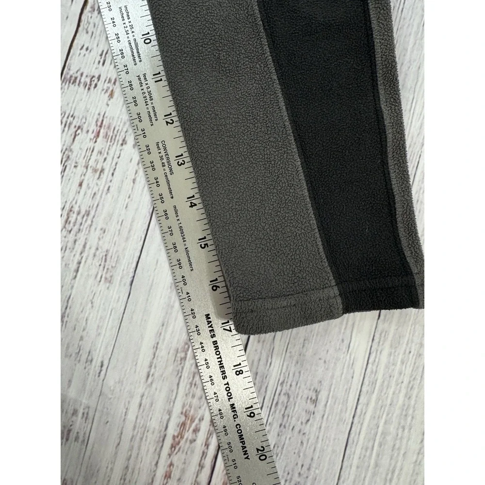 The North Face Sweater Jacket Mens Black‎ Gray Zip Fleece